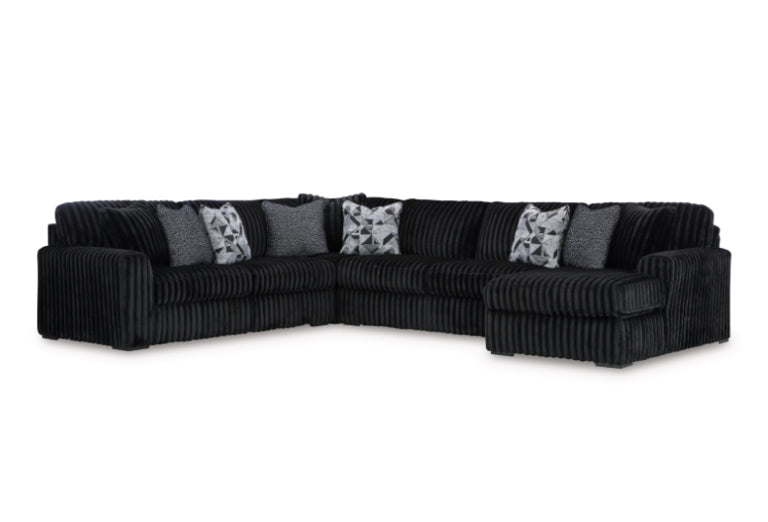Midnight Madness Sectional onyx