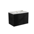 Modern Wall Mounted Floating Bathroom Vanity With Sink And Drawers