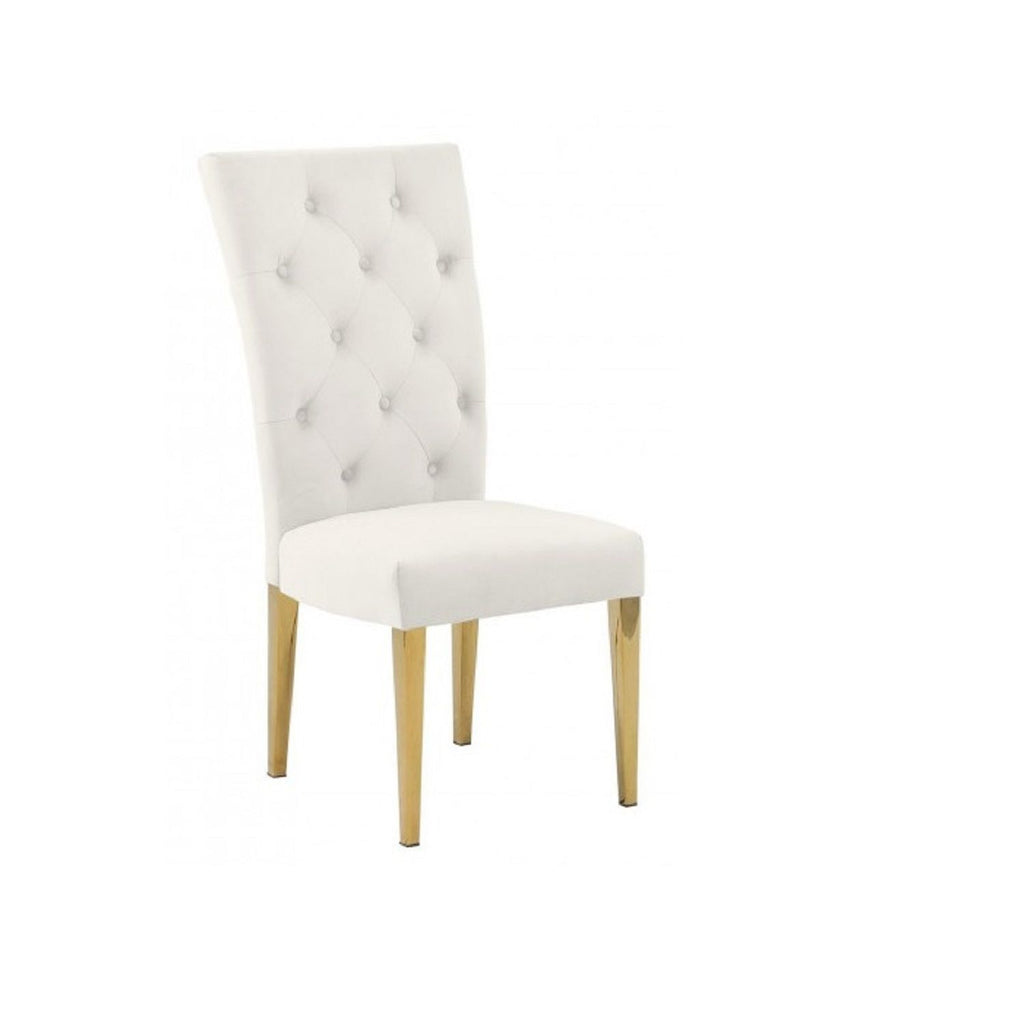 Modern Design Upholstered Dining Chair (Set of 2)