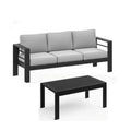Outdoor Patio Set, All-Weather With Thick Cushions