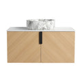 Wall Mounted Design Bathroom Vanity & Art Sink