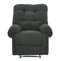 Manual Recliner, Padded Footrest