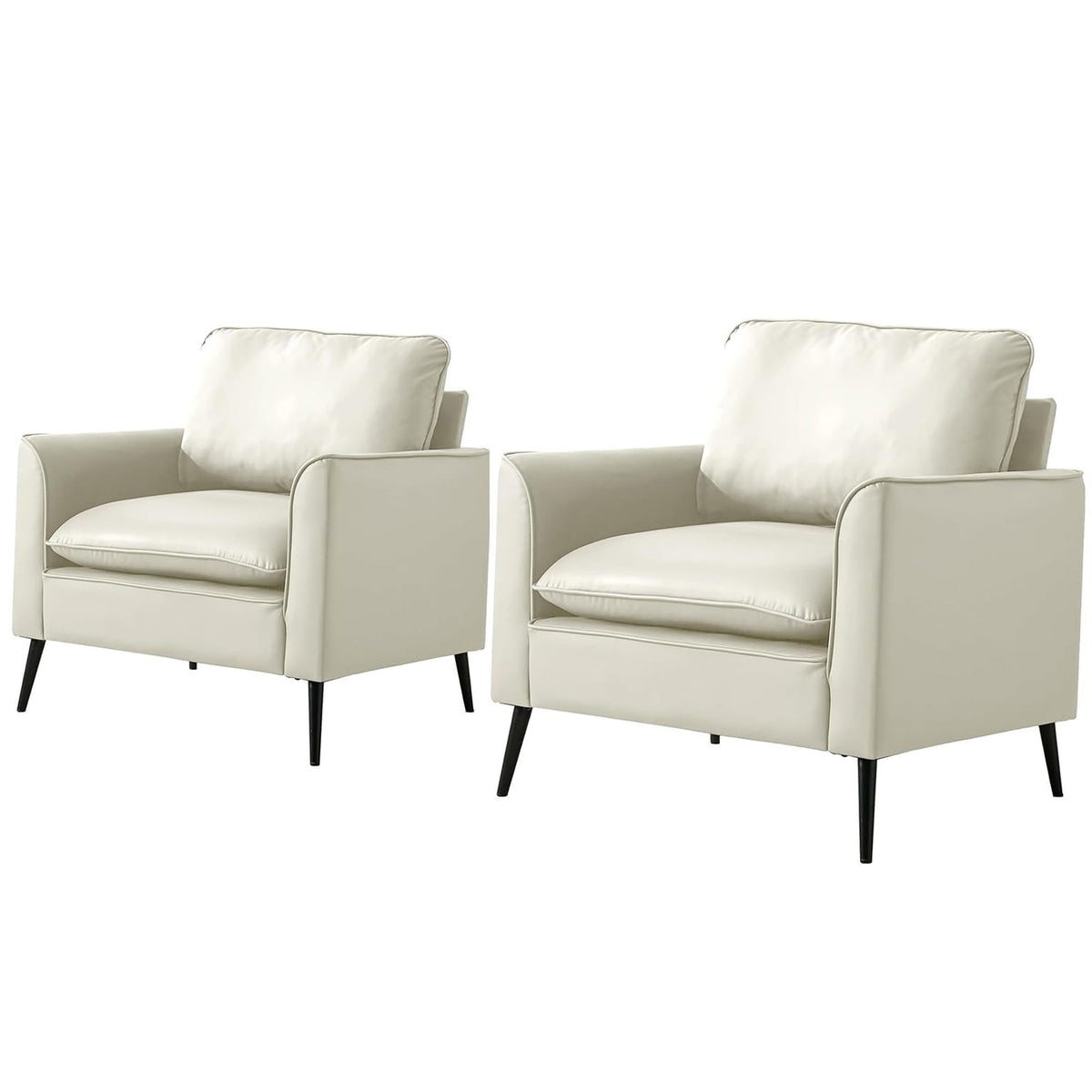 Nordic Retro Light Luxury Upholstered Sofa Chair