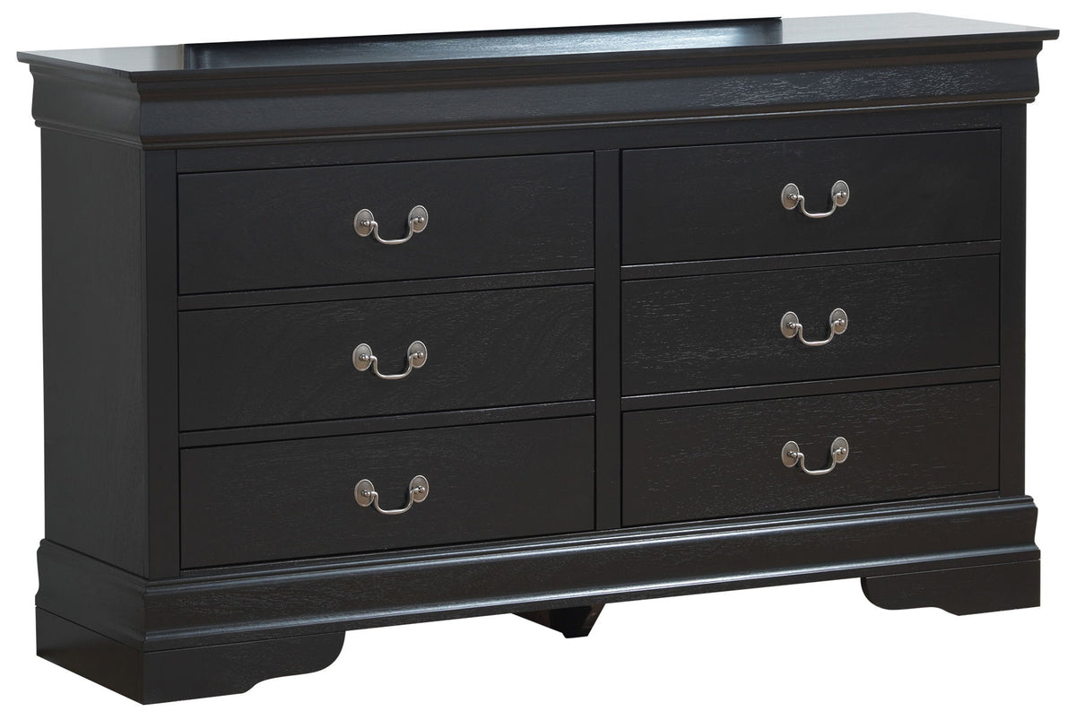 Traditional Elegant Dresser - Black