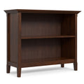 Amherst - 2 Shelf Bookcase - Brown