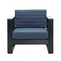 Giovanna - Club Chair Set With Aluminum Frame