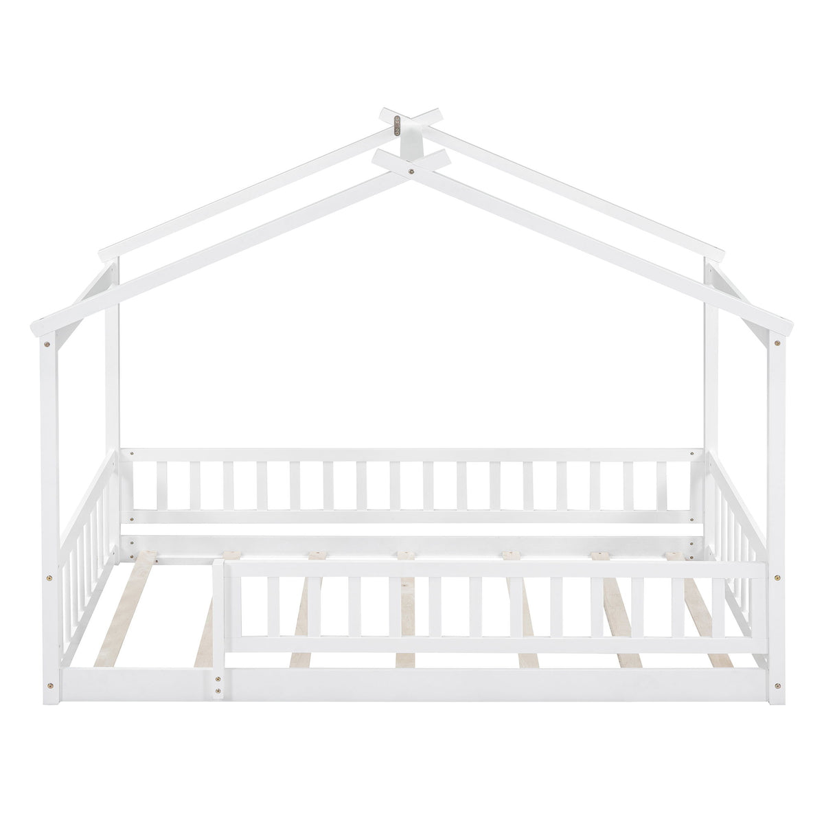 Bed House Bed Frame With Fence