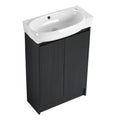 Freestanding Bathroom Vanity & Sink, Soft Close Doors
