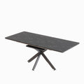 Modern Mid-Century Dining Table Set With Extendable Design