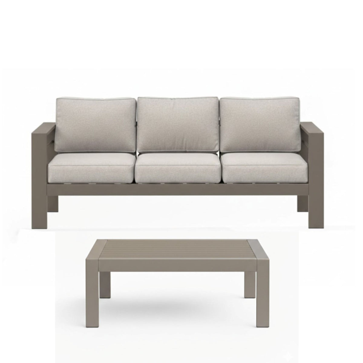Outdoor Patio Set All-Weather & Thick Cushions