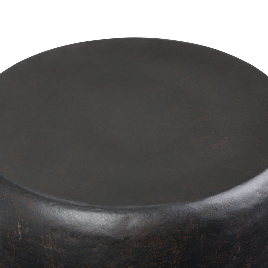 Garvy - Side Table - Rustic Bronze