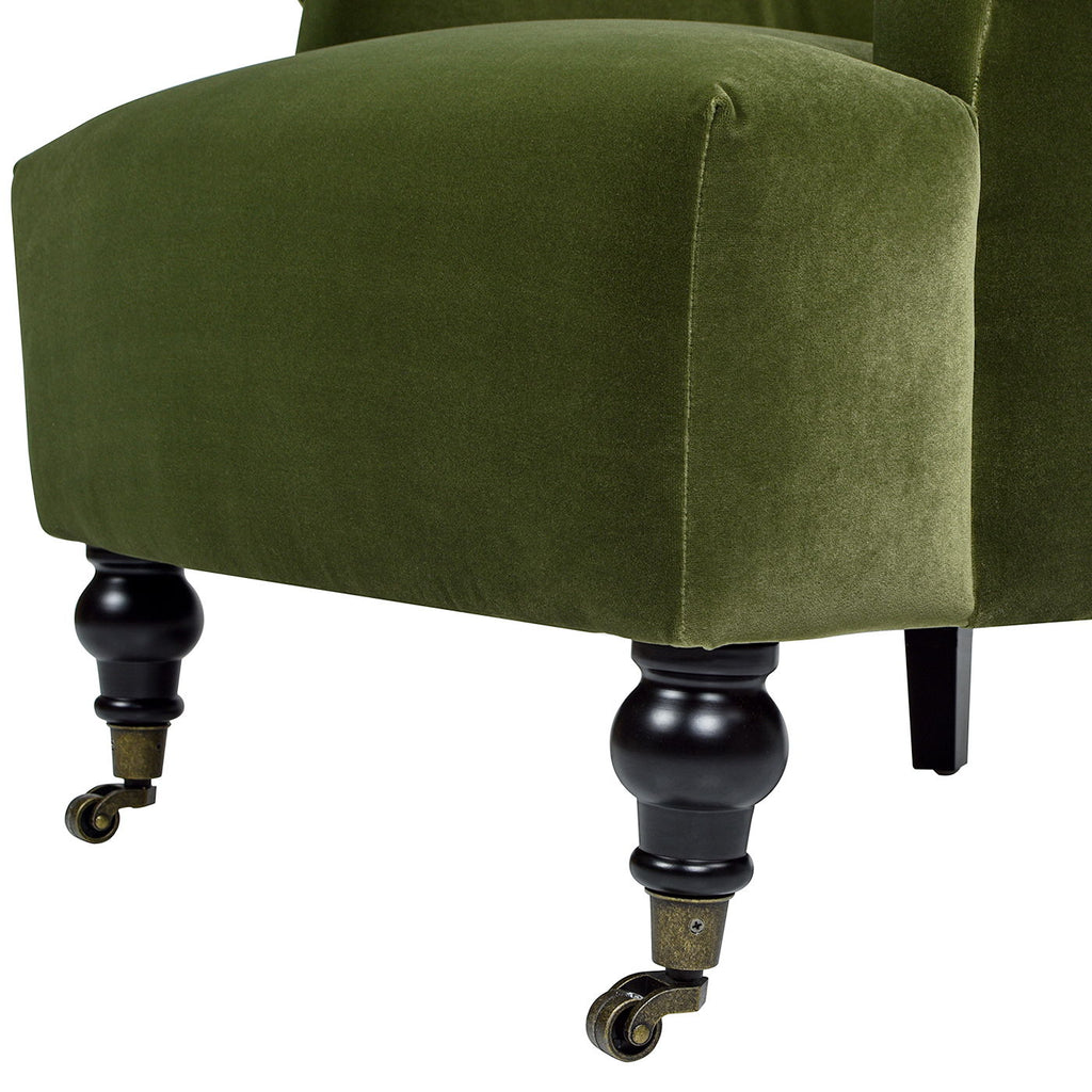 Eloise - Design Pleated Sock Arm Accent Armchair
