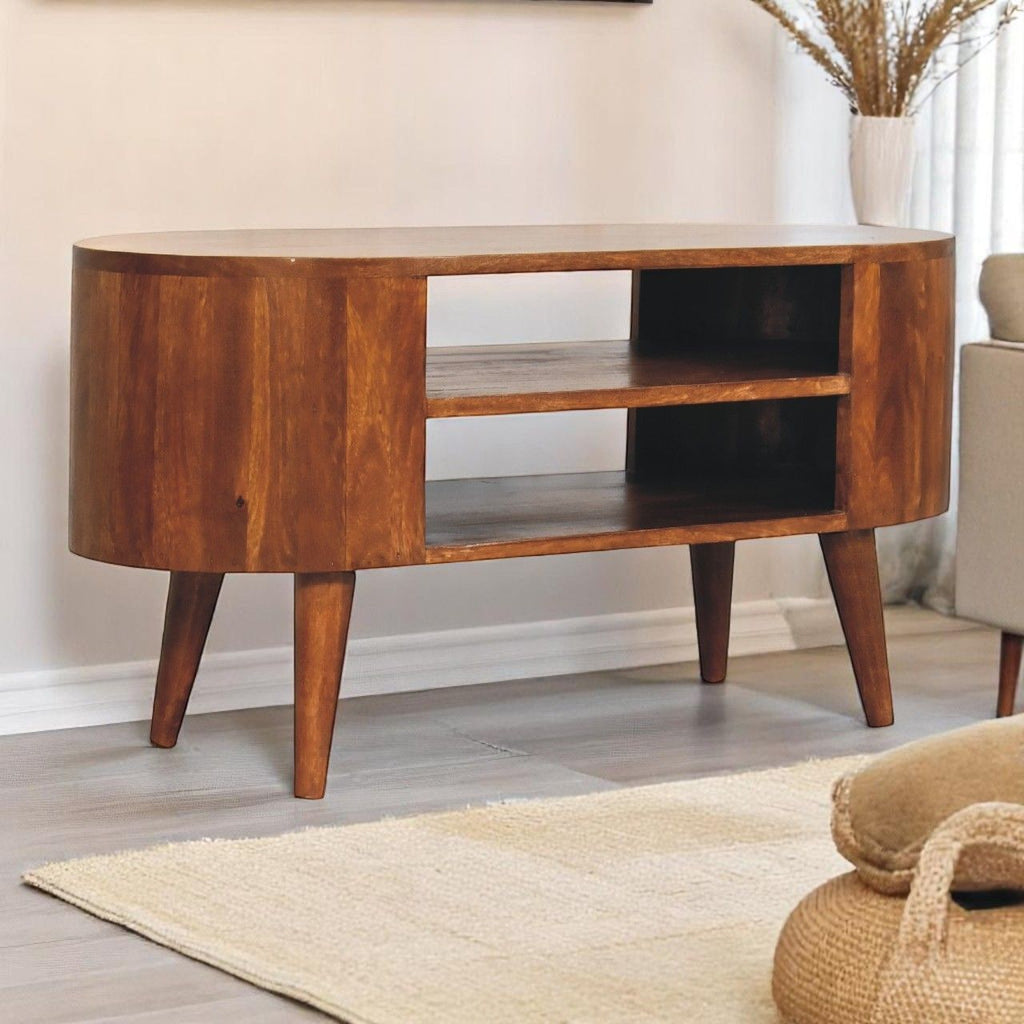 Cortez - Media Unit - Chestnut