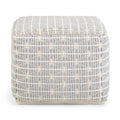Noreen - Upholstered Square Pouf
