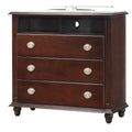 Media Storage Chest - Cappuccino