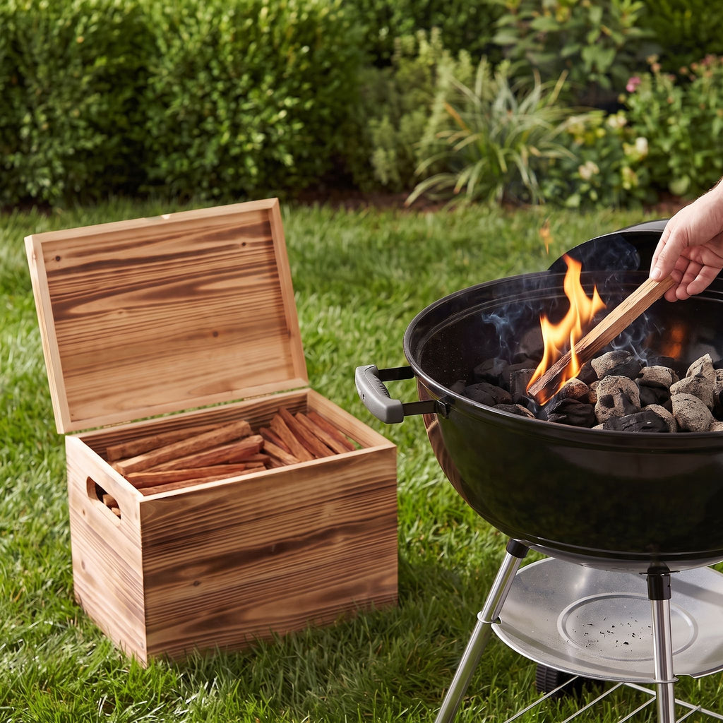 15 Lbs Fatwood Fire Starter Sticks With Box, 100% Natural Kindling Wood, Pine Firewood Firestarter For Campfire, Stove, Fireplace, Bonfires, Grill - Natural