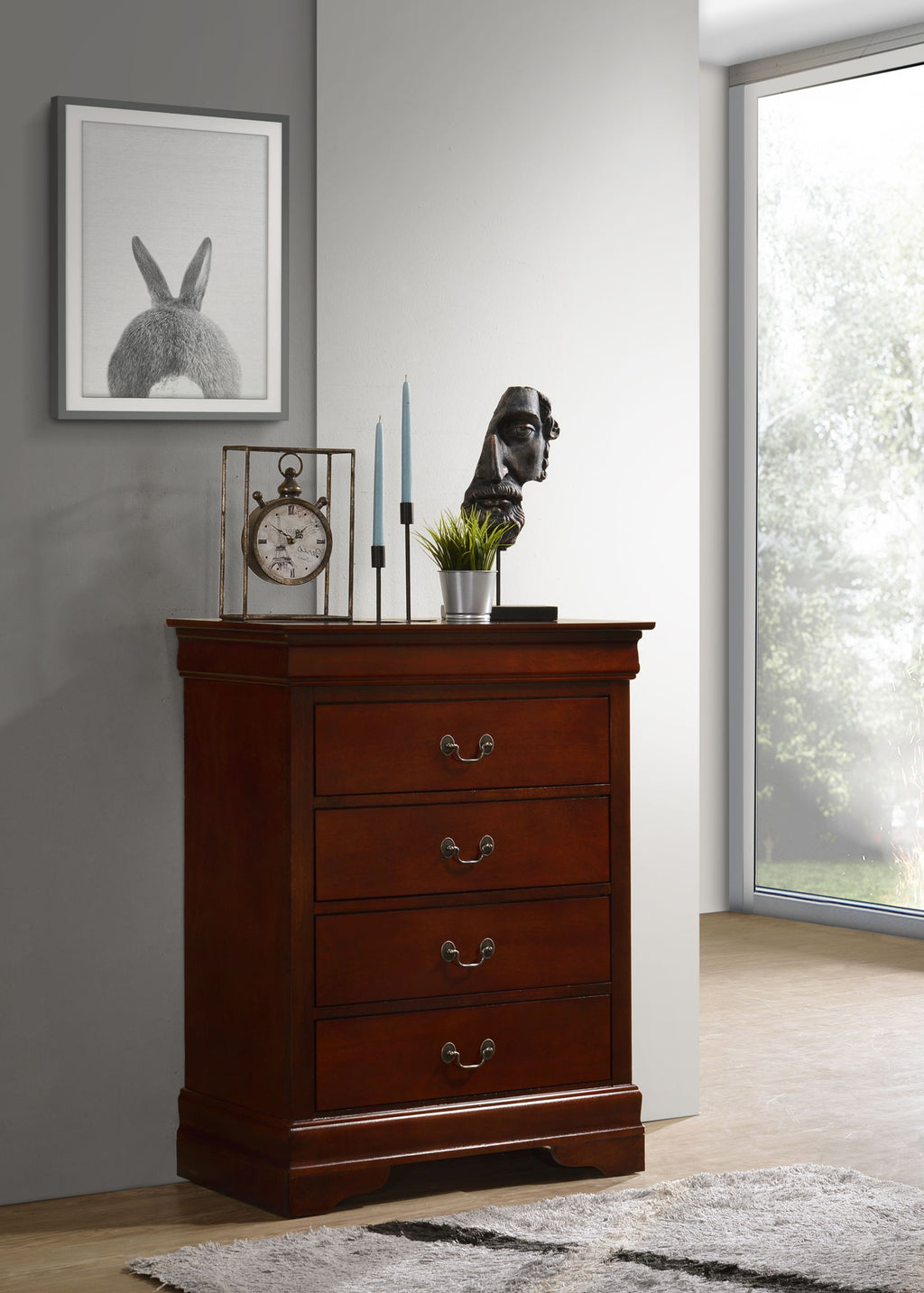 Louis Phillipe - Traditional Style Storage Chest Elegant