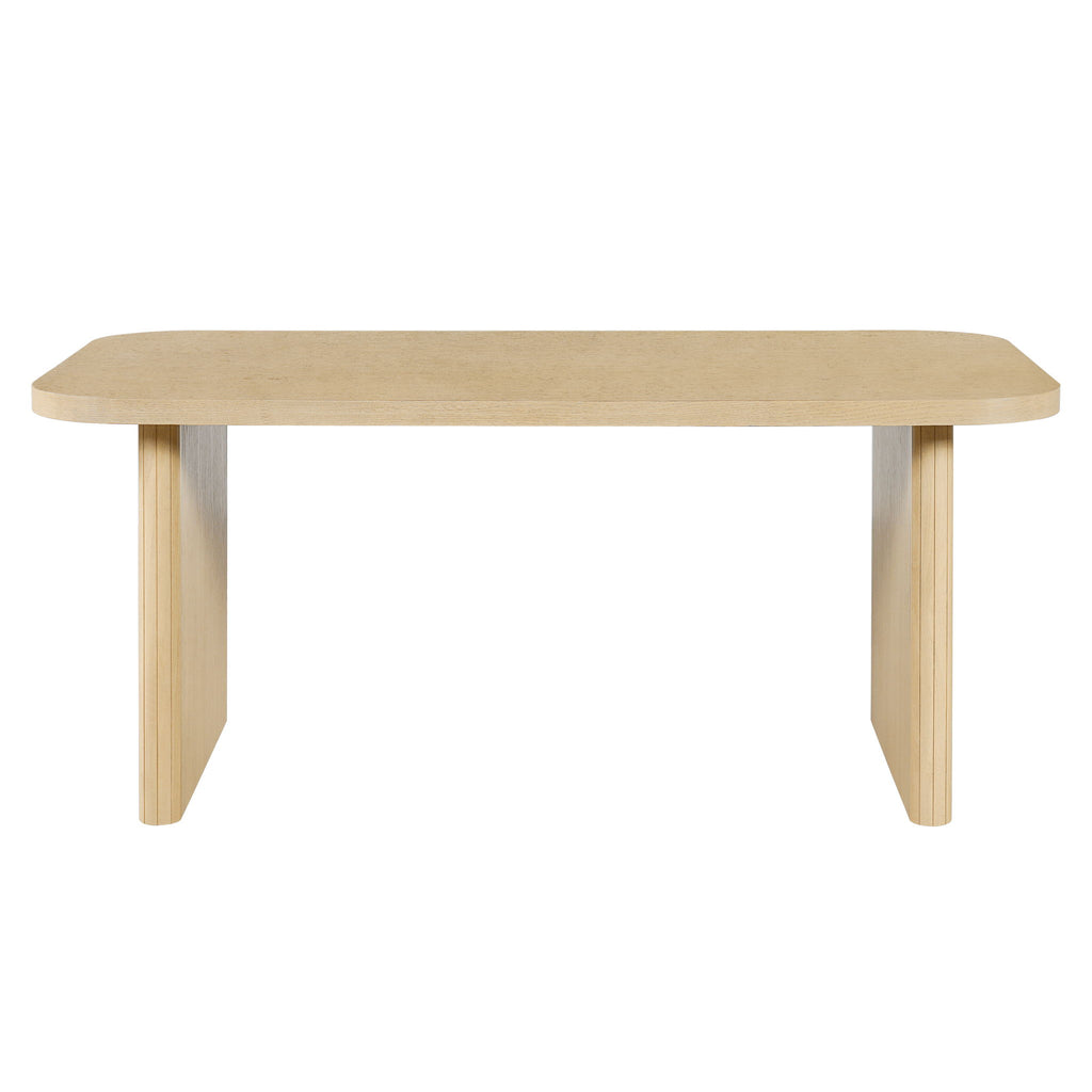 Rectangular, Indoor Dining Table - Natural