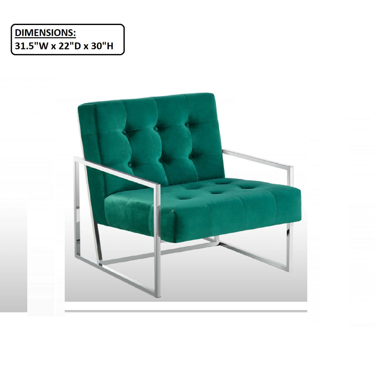 Living Room Accent Chair With Frame