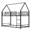 Bunk Bed With Safety Guardrails, No Box Spring Needed