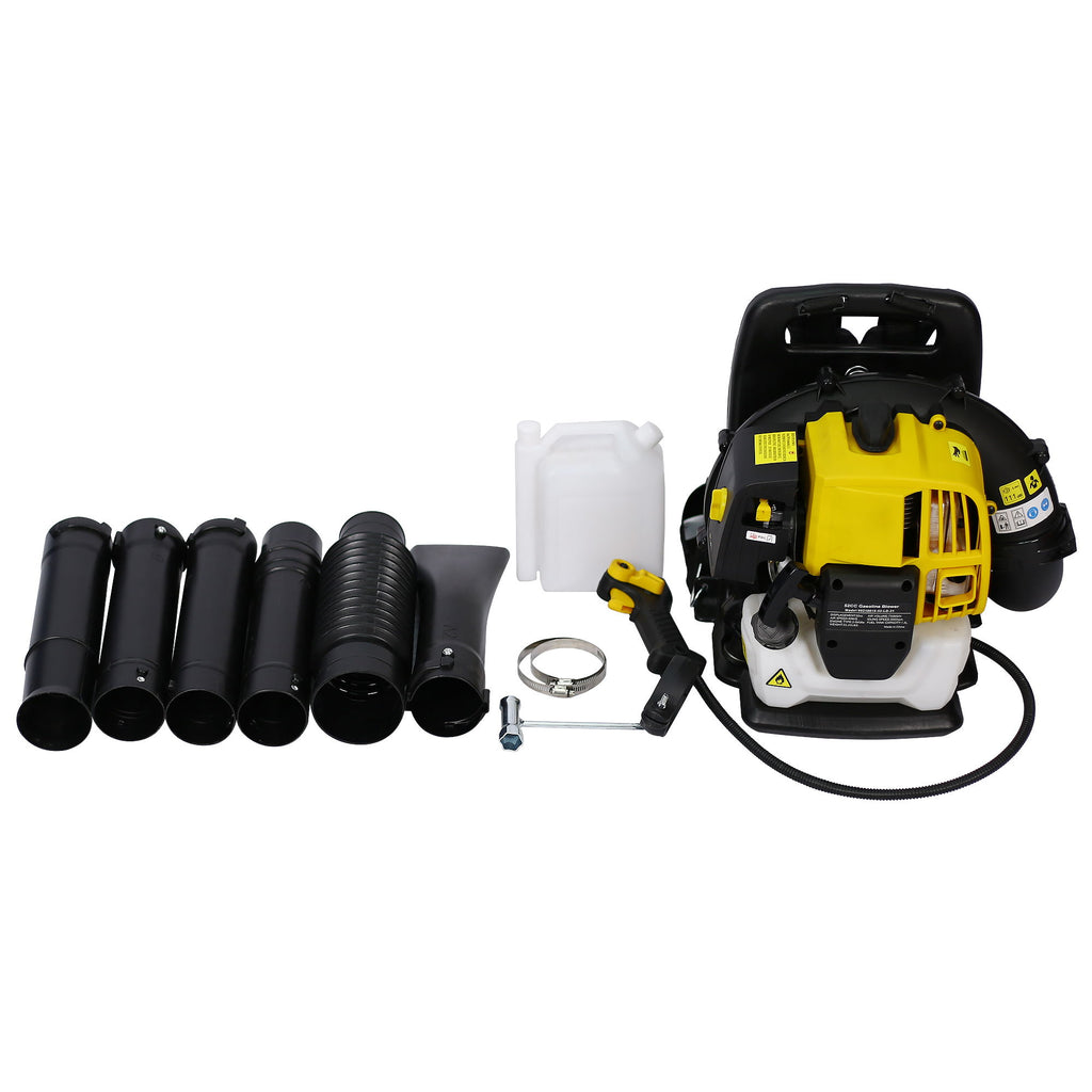Epa Compliant Gasoline Blower 52Cc 2 Stroke Engine Orange Plastic - Orange