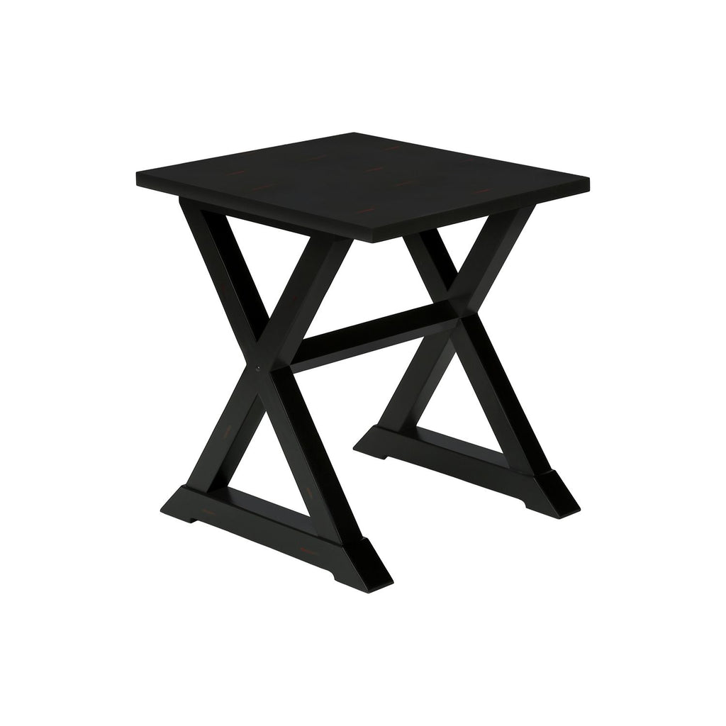Compact Accent End Table, Square, Transitional