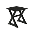 Compact Accent End Table, Square, Transitional