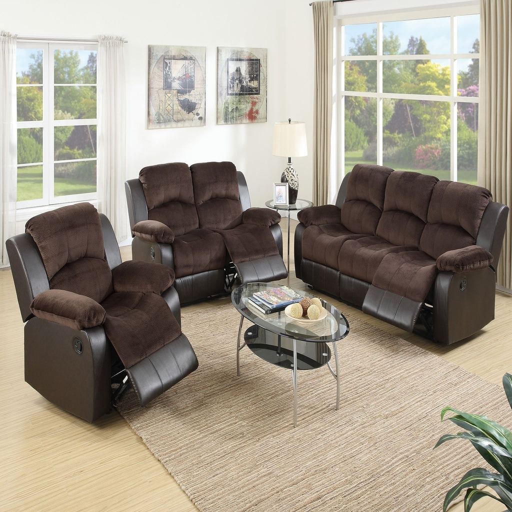 Modern Living Room Set, Reclining Mechanism