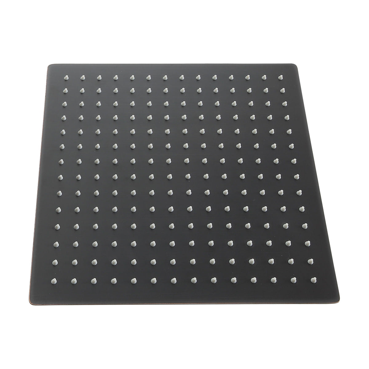 Luxury Rain Fixed Shower Head 12" Square Oil Rubbed Bronze Stainless Steel - Oil-Rubbed Bronze