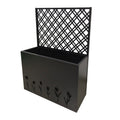 Tall Planter Raised Garden Bed With Trellis