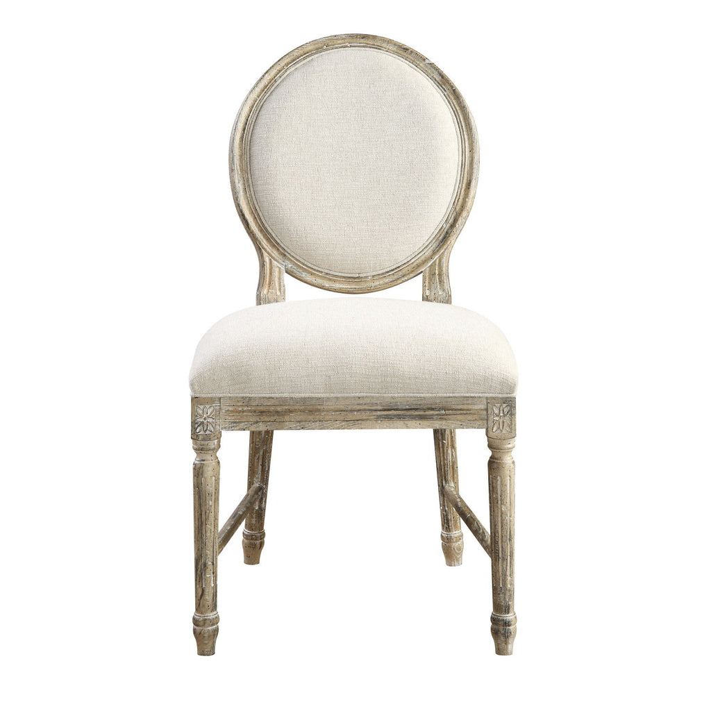 Upholstered Dining Chairs (Set of 2) - Brown