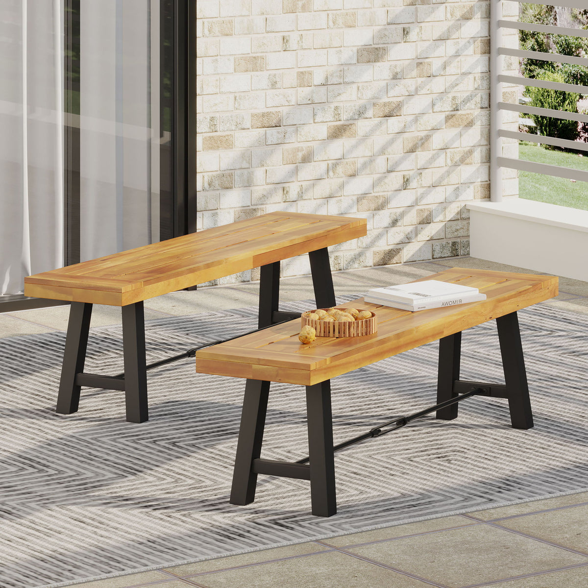 Catriona - Bench - Teak