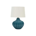 Lighting, Table Lamp, Ceramic, Transitional - Blue