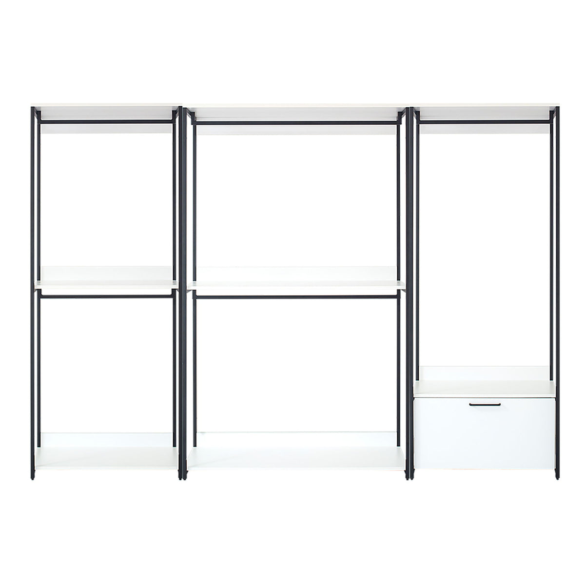 Fiona - Freestanding Walk-In, Closet System - White