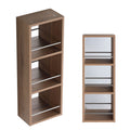 10" Wall Mounted Mirror Cabinet With Storage, Mirror - Imitative Oak