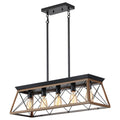 Chandelier Pendant Light For Dining Room Kitchen, 5 Light Fixture With Adjustable Height