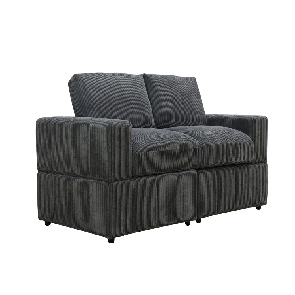Oversized Modular Loveseat Set
