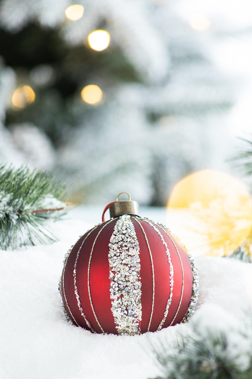Christmas Ball Ornaments Tree Ornaments For Holiday Party Decorations