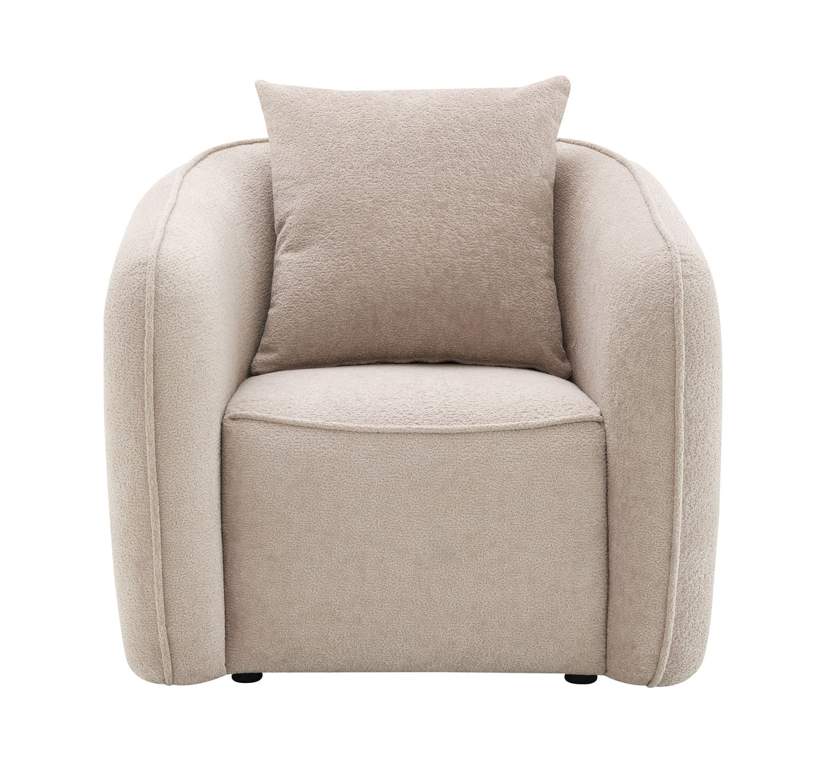 Keith - Chair With 1 Matching Color Toss Pillows