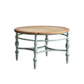 Round Top Carved Table For Living Room