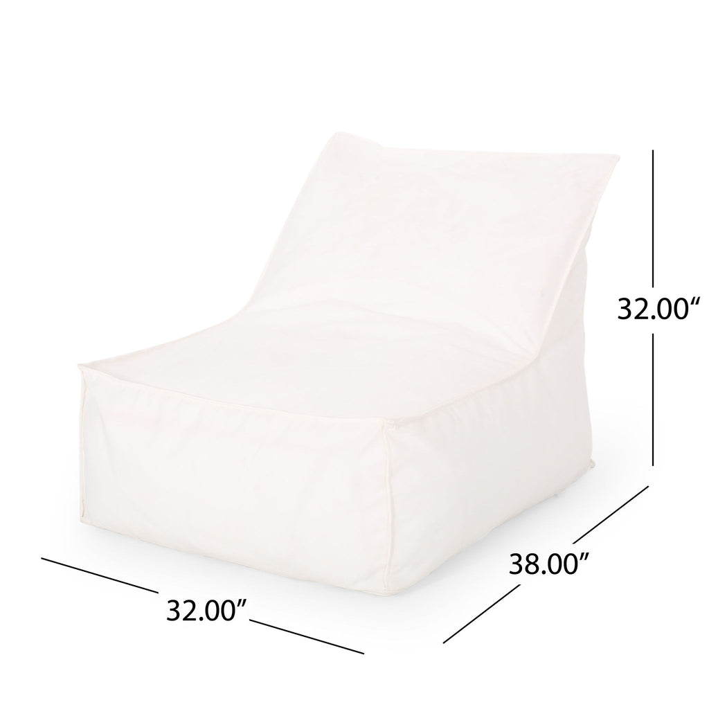Ettie - Water Resistant Fabric Bean Bag Chair
