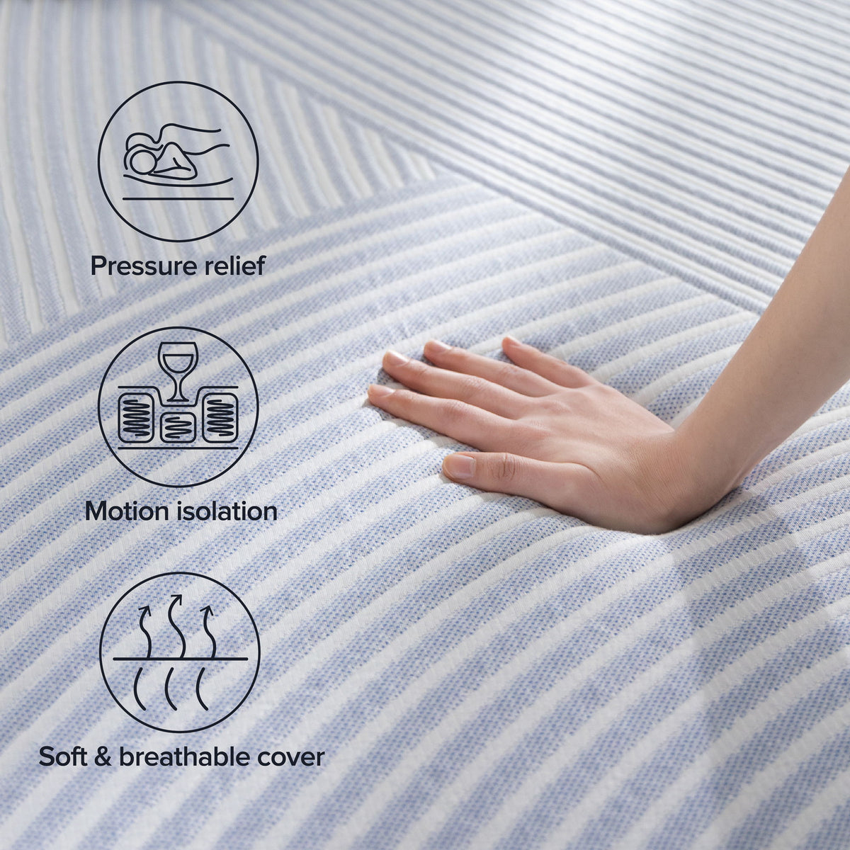 Prestige - 14" Hybrid Mattress