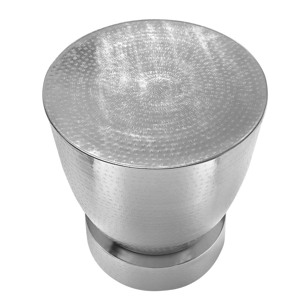 Drum Accent Side Table, Contemporary & Modern Design