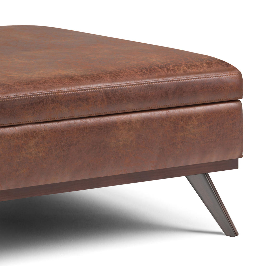 Owen - Multifunctional Square Coffee Table Storage Ottoman