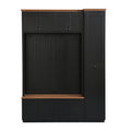 Entryway Hall Tree With Storage Bench, Coat Rack Shoe Bench With Cabinets