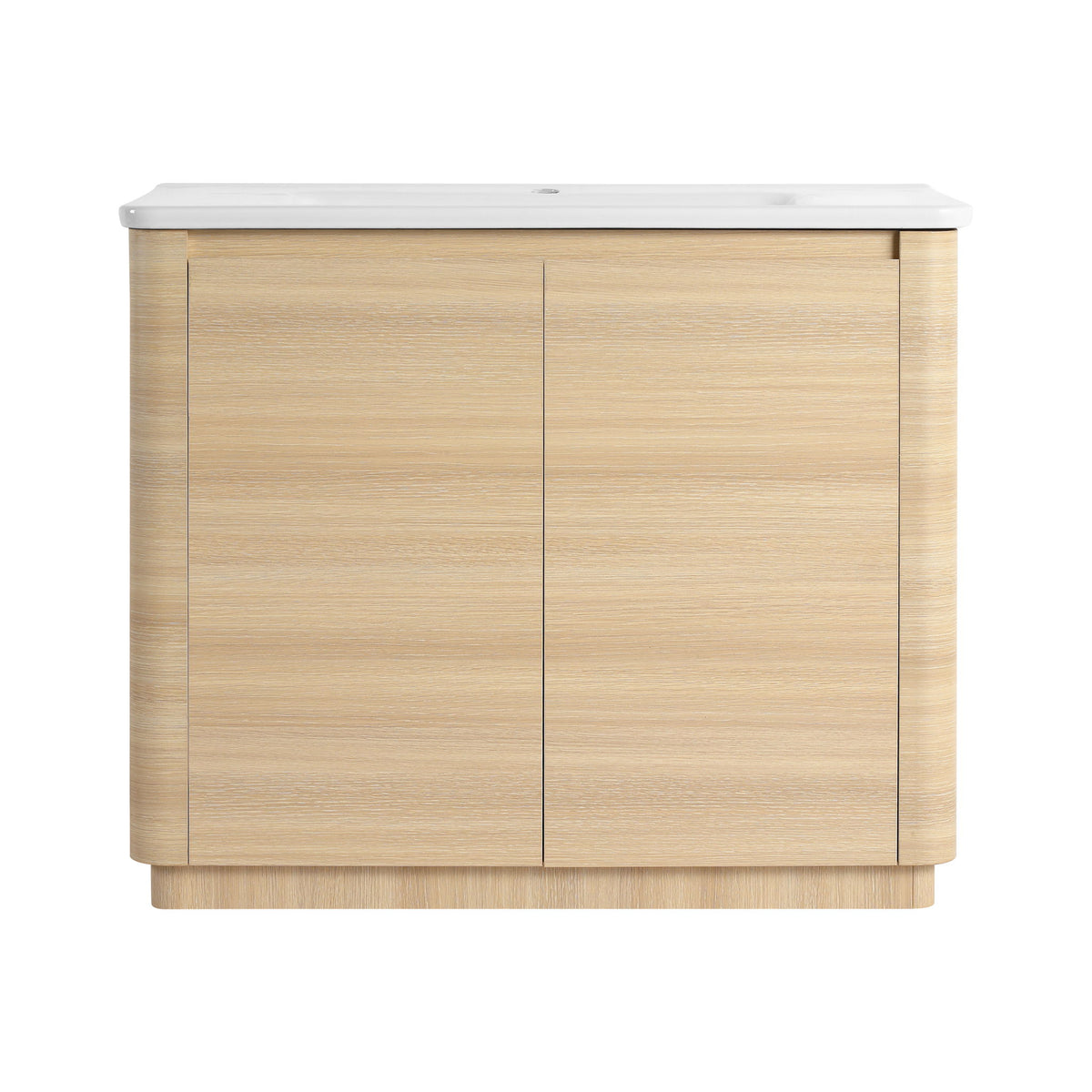 Freestanding Bathroom Vanity With Sink & 2 Soft Close Doors