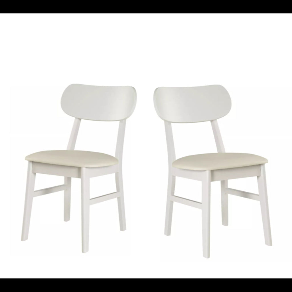 Dining Chairs (Set of 2) - White