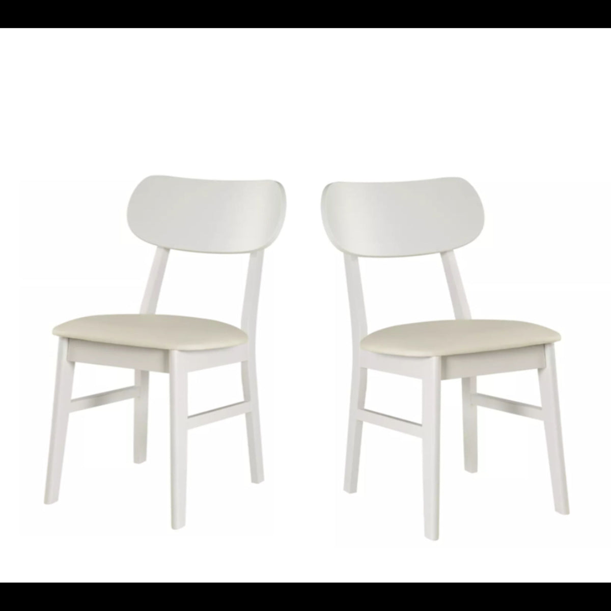 Dining Chairs (Set of 2) - White