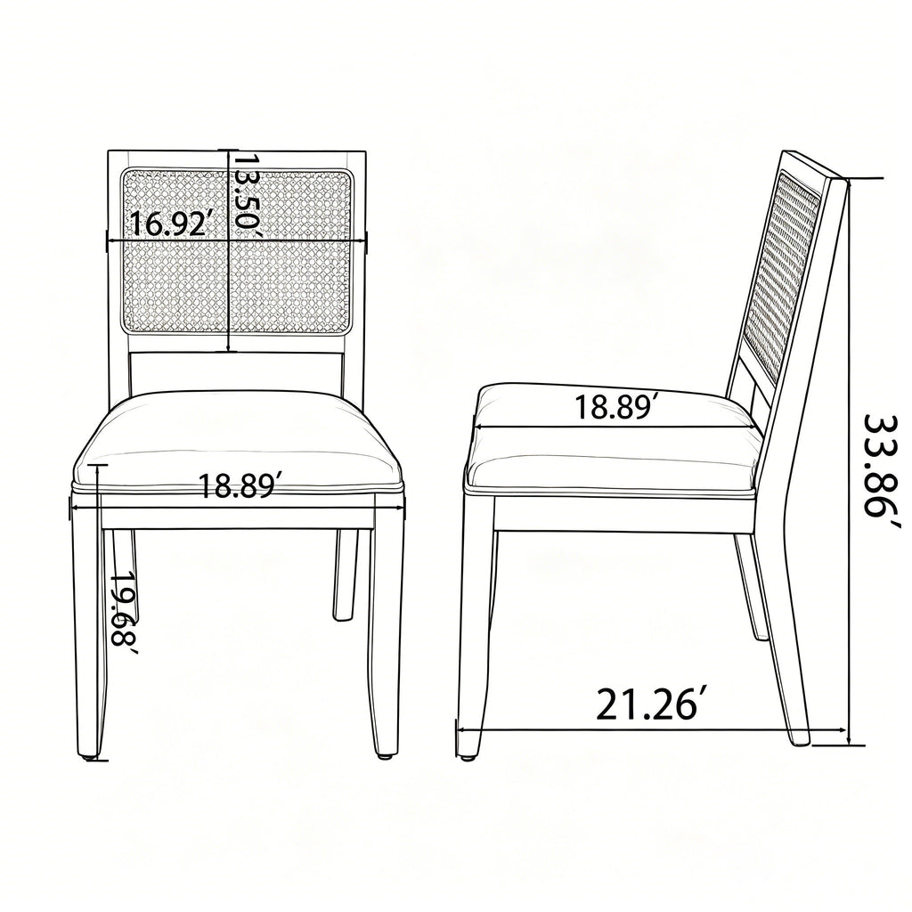 Kitchen & Dining Room Chairs (Set of 2)