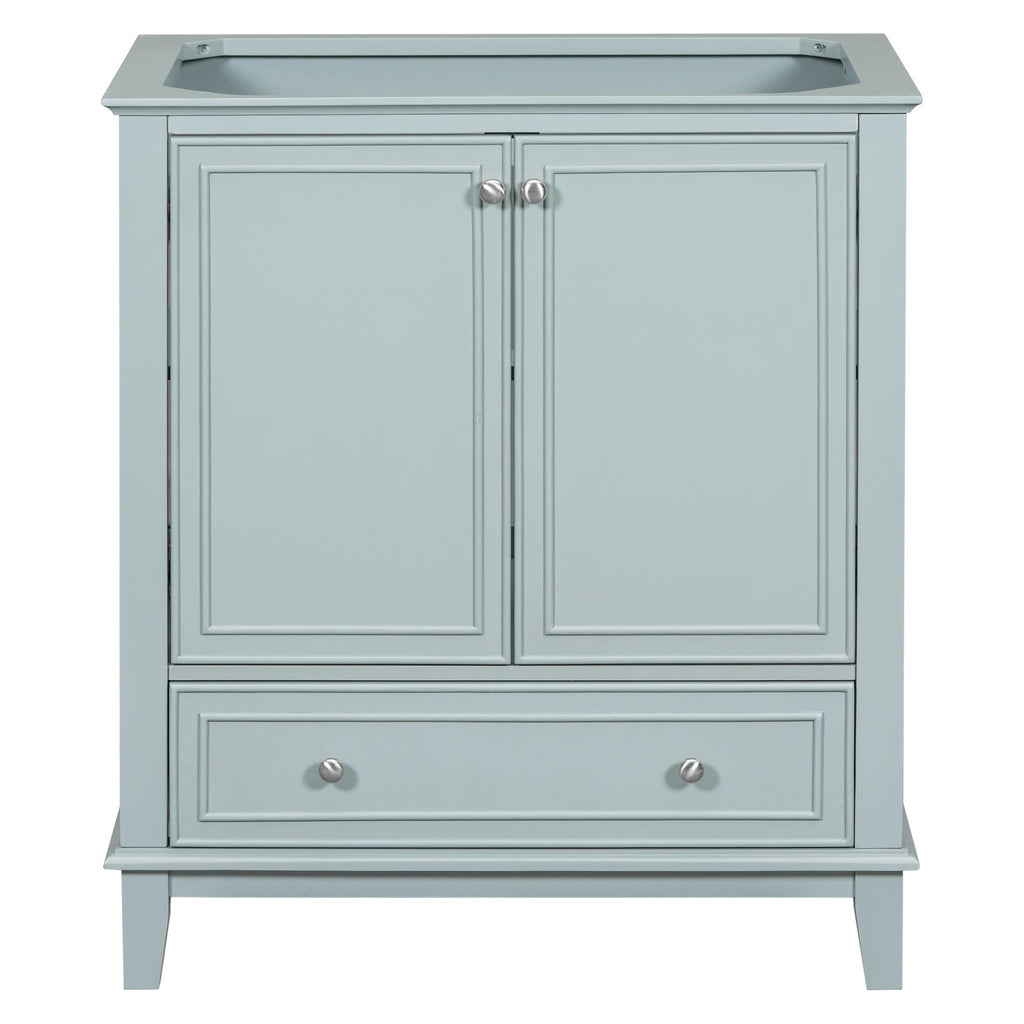 Modern Bathroom Vanity Base Only With Doors And Drawer